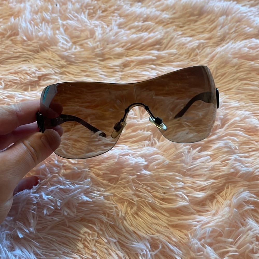 Authentic Burberry sunglasses with case